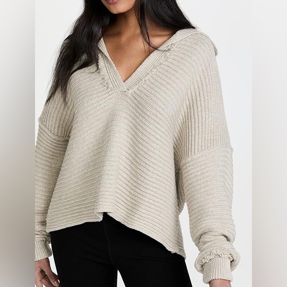 Free People Sweaters - FREE PEOPLE nwot Grey Marlie pullover